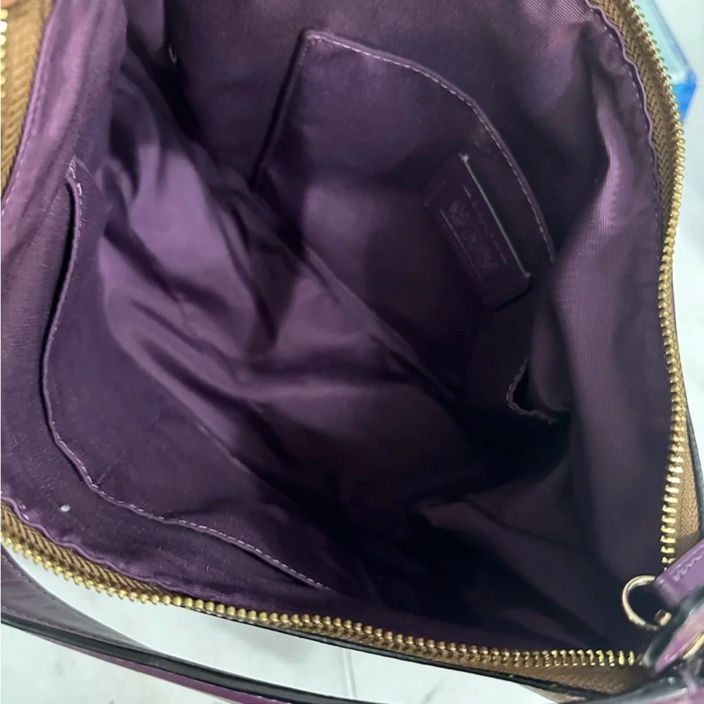 Coach Signature F29209 Canvas Leather - Picture 9 of 10